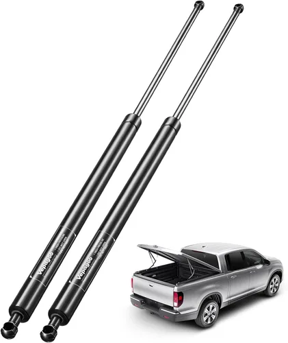 Miniatura 16 de Vepagoo 24 pulgadas, 20 libras/89N, amortiguadores de gas, soporte de elevación de resorte para reemplazo de cubierta de tonneau, camioneta, cama