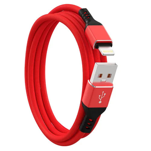 Miniatura 13 de Ironten Cable de carga para iPhone, certificado MFi de Apple, 1 paquete de 6 pies, color azul, largo, de carga rápida, sincronización de datos
