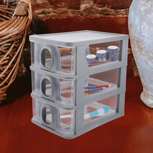 Miniatura 9 de Gabinete de almacenamiento de cajones, gabinete de almacenamiento de manualidades, cajas varias, estuche de almacenamiento de papelería, organizador