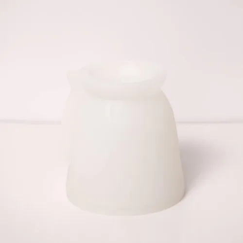 Miniatura 5 de BOOWAN NICOLE Vasijas de vela de cemento molde de silicona DIY hecho a mano tarro de vela de hormigón que hace la forma europea casa flor maceta