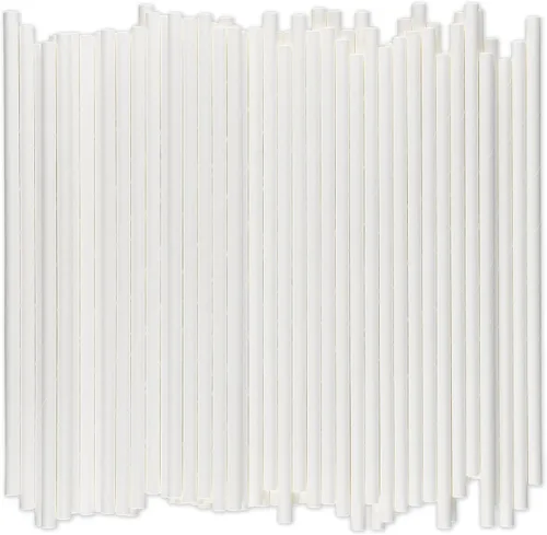 Miniatura 13 de Pajitas de papel biodegradable a granel, azul marino, 1000 unidades, 7.75 pulgadas, 0.24 pulgadas de diámetro Azul marino (Navy Blue Stripes)