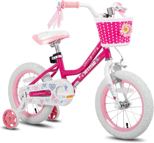 Miniatura 11 de JOYSTAR Angel Bicicleta para Niñas para Niñas Pequeñas y Niños de 2 a 13 Años, Bicicleta para Niños de 12, 14, 16, 18, 20 Pulgadas con Ruedas de Azul