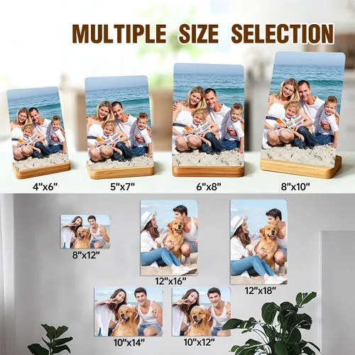 Miniatura 6 de Custom Style Impresiones de Fotos en Metal Personalizadas, Personaliza Tu Propio Marco de Fotos, Regalo de Imagen en Metal Personalizado