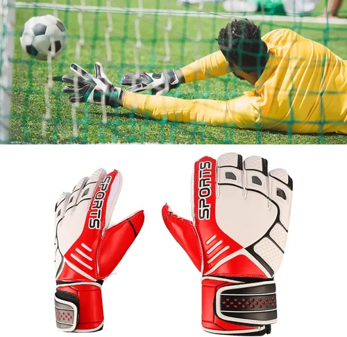 Miniatura 4 de Guantes de portero, palma de látex profesional con agarre mejorado para entrenamiento de fútbol y partidos