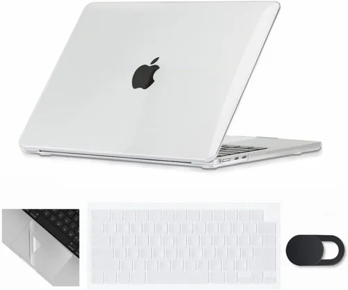 Miniatura 28 de Se7enline Compatible con MacBook Air 2024 de 15 pulgadas M4 M3 M2 A2941/A3114/A3241 Funda rígida para laptop Mac Air 15.3, cubierta protectora