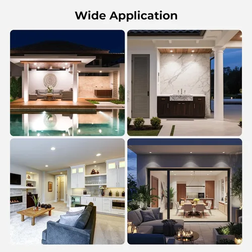 Miniatura 7 de GvvooHome - Bombillas LED de inundación PAR38 para exterior, equivalente a 100 W, 1050 lm, 5000 K, luz blanca de día, 13 W, intensidad regulable