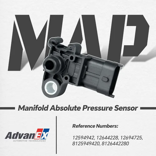 Miniatura 2 de MAP - Sensor de presión absoluta del colector compatible con Buick Allure/Regal, Cadillac CTS/Escalade/XTS Chevrolet