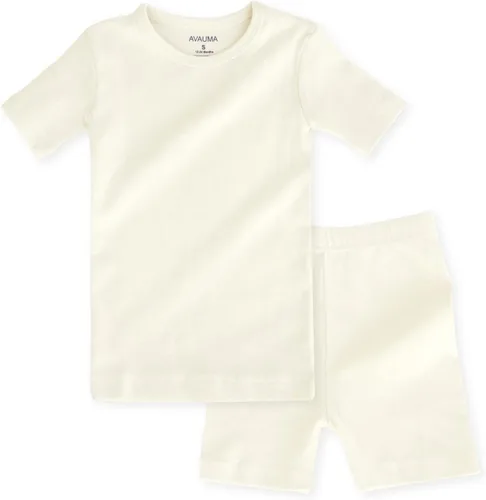 Miniatura 77 de AVAUMA - Pijama para niños y niñas de algodón básico para uso diario