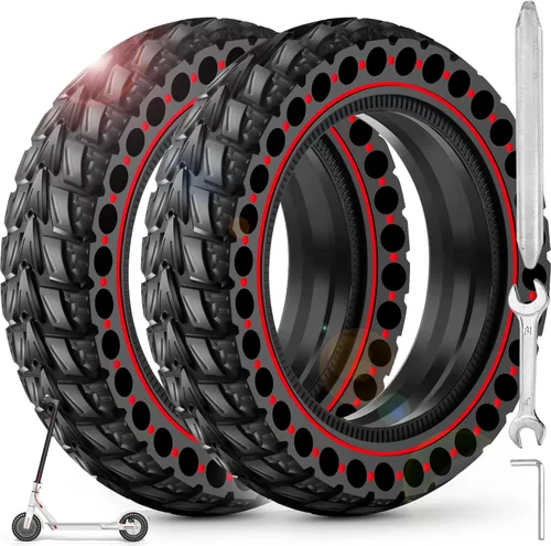 Miniatura 9 de BANGTING 2 piezas de actualización de neumáticos sólidos 50/75-6.1 para patinete eléctrico, neumáticos sin cámara de 8.5x2.0 para Gotrax GXL
