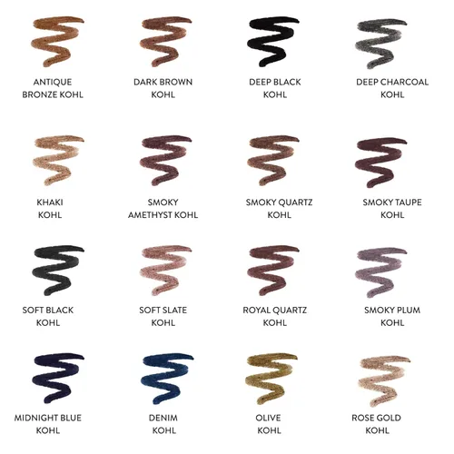 Miniatura 5 de LAURA GELLER NEW YORK Kajal Longwear Kohl Delineador de Ojos - Soft Black Kohl - Cafeína y vitamina E - Delineador suave y mezclable - Afilador 04
