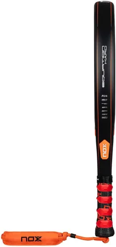 Miniatura 4 de NOX Raqueta de pádel Equation Hard 2026 Pala Padel de forma redonda Sistema antivibración AVS, tecnología exclusiva de giro y doble rugosidad
