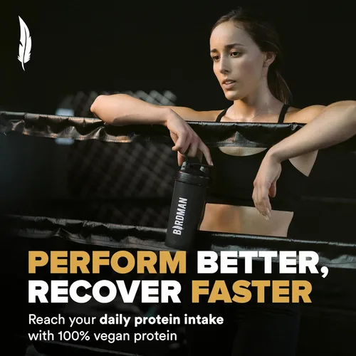 Miniatura 7 de BIRDMAN Falcon Performance - Proteína vegana en polvo, 31 g de proteína, 5 g de creatina, 5 g de BCAA, probióticos, electrolitos, pre-entrenamiento
