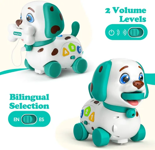 Miniatura 5 de Juguetes para niños y niñas de 1 año, regalos Juguetes musicales bilingües para bebés de 6-12-18 meses, regalos de 1er cumpleaños para niños de 1