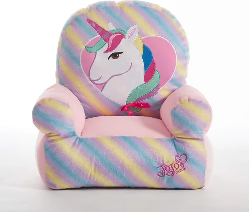 Miniatura 3 de JoJo Siwa - Puf estructurado de felpa arcoíris