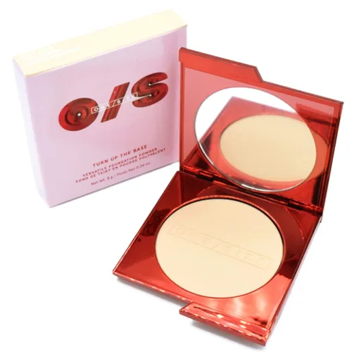 One size Patrick Starrr Turn Up The Base - Base de maquillaje versátil en polvo, ligero 3 (NG), maquillaje prensado facial con matices dorados