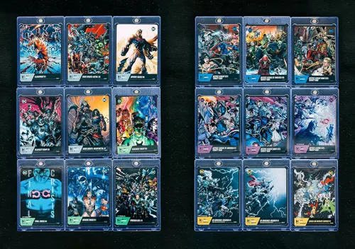 Miniatura 5 de DC x HRO Colección de eventos híbridos de edición limitada Flowpack - DC Unlock The Multiverse, 5 tarjetas comerciales híbridas NFT