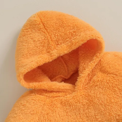 Miniatura 3 de Mameluco de manga larga para bebé, niña, niño, Halloween, overol de fantasma, mameluco de una pieza con capucha para otoño e invierno