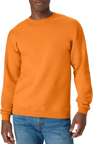 Miniatura 12 de Hanes EcoSmart - Sudadera de forro polar con cuello redondo para hombre, disponible en tallas grandes y altas, paquete de 1 o 2