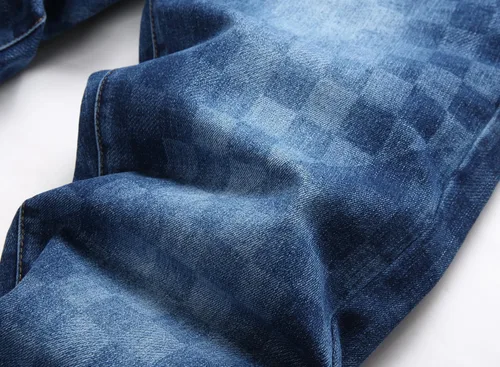 Miniatura 4 de AITITIA - Jeans rasgados de ajuste estándar para hombre