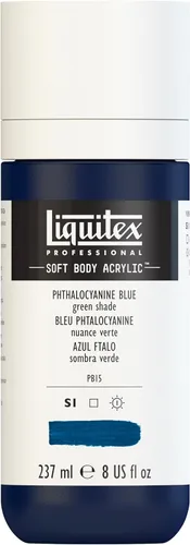 Miniatura 128 de Liquitex Professional Soft Body - Pintura acrílica, botella de 2 onzas (59 ml), blanco titanio Titanio Blanco