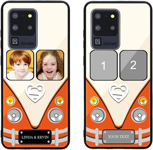 Miniatura 172 de Funda de teléfono personalizada para Samsung Galaxy S22+ / S22 Plus 5G, funda de TPU suave de vidrio templado antiarañazos personalizada con foto