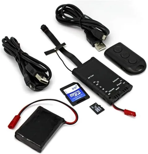 LawMate PVDY10i Portátil Control Remoto 1080p HD Activado por Movimiento WiFi DVR con Cámara Oculta Ángulo de visión de 66 grados