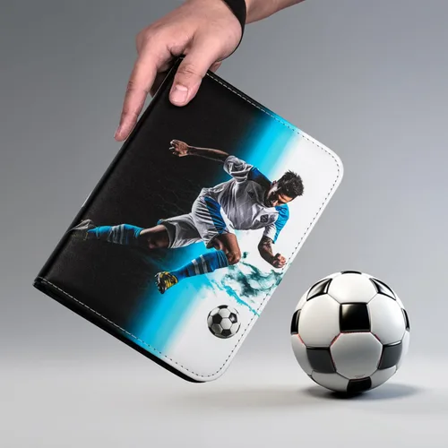 Miniatura 5 de RONMONG Carpeta de Tarjetas de Fútbol, Álbum de Tarjetas de Intercambio Deportivas 2024-2025 con Fundas y Soporte, Hojas de Portatarjetas de Fútbol