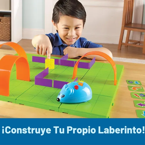 Miniatura 4 de Juego de actividades de ratón robot Code & Go de Learning Resources - Kit de robótica para niños, codificación de mascotas, juegos STEM, actividades