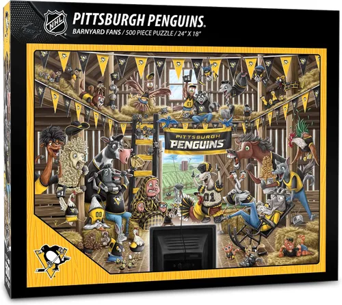 Miniatura 5 de YouTheFan NHL Barnyard Fans - Rompecabezas de 500 piezas