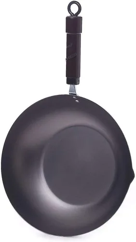 Miniatura 4 de River Light Olla de hierro para freír, tipo antiguo, extremo 11.8 pulgadas (11.8 in), wok