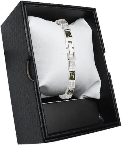 Miniatura 6 de Pulsera magnética EBUTY para mujer con circonita cúbica brillante