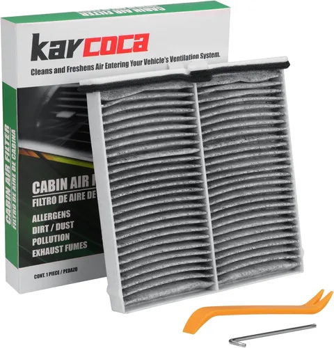 CF12140 Filtro de aire de cabina prémium con carbón activado compatible con Toyota YARIS 2017-2020 MAZDA CX-3 2016-2022 SCION IA 2016-2022