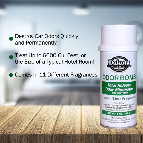 Miniatura 5 de 5oz Dakota Odor Bomb, eliminador de olores para auto - Aroma a melón fresco