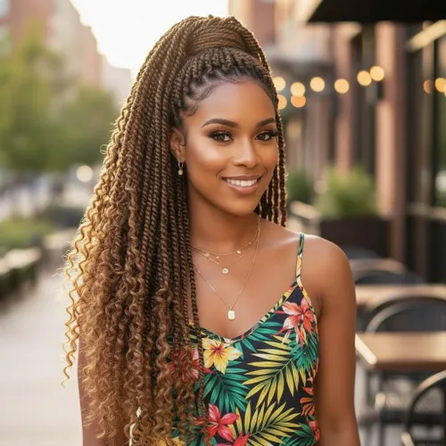 Miniatura 9 de Fulcrum Pelo de ganchillo Passion Twist de 8 pulgadas, 9 paquetes de cabello pretrenzado y prerrizado para mujeres negras (8 pulgadas