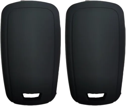 Miniatura 3 de Funda de silicona sin llave para Chevrolet Malibu, Camaro, Cruze y más - 5 botones negro/rojo y blanco