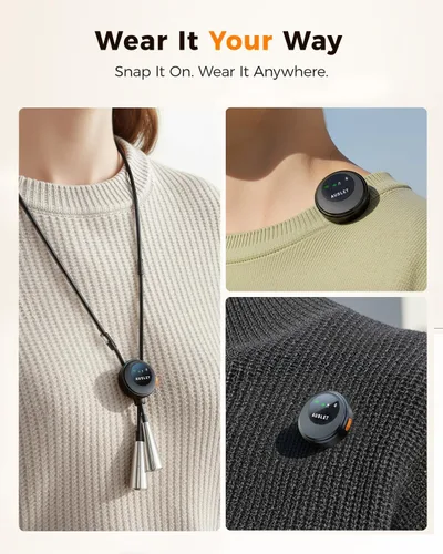 Miniatura 6 de SX29 Micrófono Lavalier inalámbrico para iPhone 17/16/15 y Android, mini micrófono USB-C Plug & Play, reducción de ruido AI, micrófono magnético
