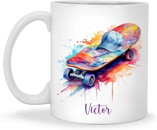 Miniatura 12 de Taza de tenis de mesa, Taza personalizada de la pelota de ping pong con el nombre, Taza de café de tenis de mesa personalizada, Taza del amante