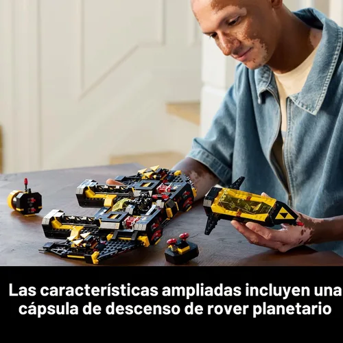 Miniatura 5 de LEGO Icons Blacktron Renegade - Kit de bricolaje para adultos de 18+ años - Bloques de construcción para hombres y mujeres - Set coleccionable