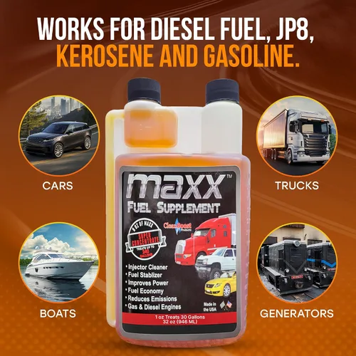 Miniatura 4 de CleanBoost® Maxx™ tratamiento de 32 onzas para nafta y combustible diésel, para 960 galones