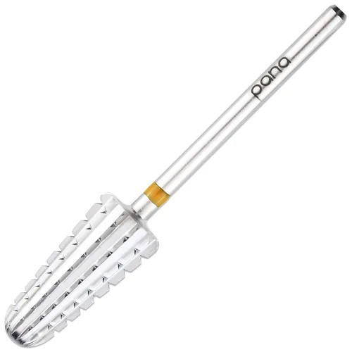 Miniatura 3 de PANA - Broca volcanita de carburo para uñas, de dos vías para zurdos y diestros – Rápida extracción del acrílico o gel duro – vástago de 3/32