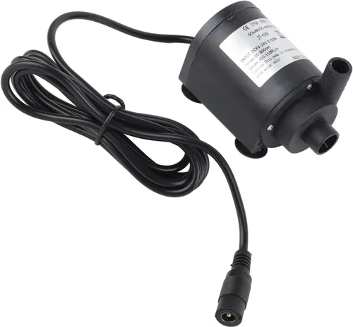Bomba de circulación de acuario Motor sumergible sin escobillas DC 24V 1000L/H Bomba de flujo de agua para tanques de peces de agua dulce y salada