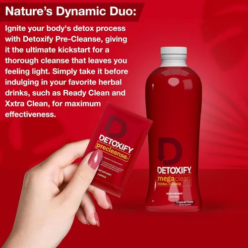 Miniatura 4 de Detoxify – Bebida de limpieza y desintoxicación herbal Mega Clean – Desintoxicación y limpieza completa del cuerpo para mujeres y hombres