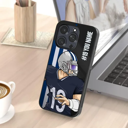 Miniatura 7 de Fundas personalizadas para teléfono con número y nombre para Samsung Galaxy S10/S20/S21/S22 S23/Ultra/Plus/FE, Note 8/9/10/20/Plus/Ultra, Galaxy
