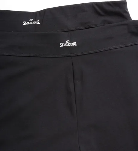 Miniatura 4 de Spalding Pantalones de yoga para mujer Paquete de 2 pantalones de pierna acampanada de talla grande ajustados o corte de bota leggings de alto