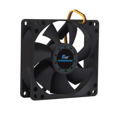 Kingwin Ventilador silencioso de 3.150 in - Ventilador silencioso de refrigeración de PC para carcasas de computadora, refrigeradores de CPU,