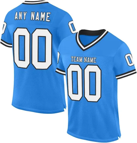 Miniatura 52 de Camiseta de fútbol personalizada para jóvenes, hombres y niños, camiseta de fútbol personalizada Aqua para mujer, número de nombre, camiseta