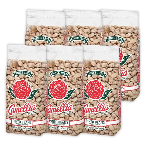 Marca Camellia. - Frijol alubia, 1 libra (paquete de 2).