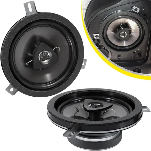 Paquete de 2 altavoces actualizados para Jeep Wrangler JK JKU y Grand Cherokee, Commander, Liberty, Dodge Challenger, Durango, Dakota, Nitro,