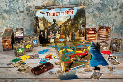 Miniatura 4 de Asmodee Ticket to Ride Legacy: Legends of The West Juego de mesa - ¡La aventura de tren definitiva! Juego de estrategia, juego familiar para niños