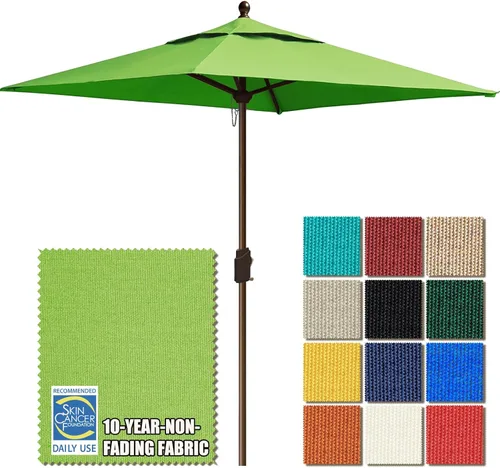 Miniatura 43 de EliteShade USA Sombrilla de Mercado de 9 Pies con Garantía de 10 Años Sin Decoloración, Sombrilla de Patio, Sombrilla de Mesa para Exteriores